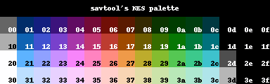NES palette.