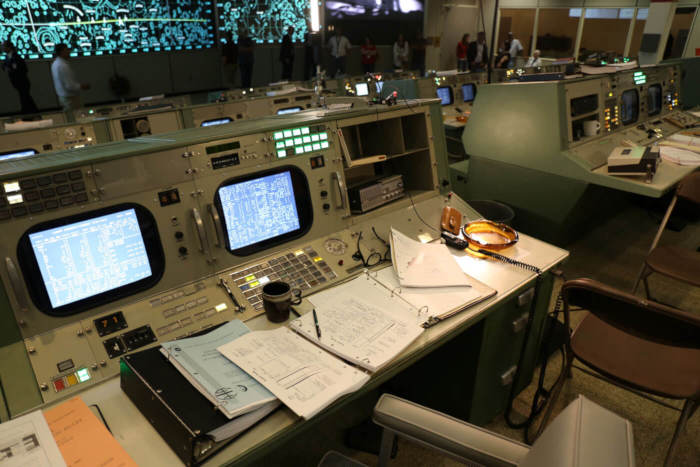 The Christopher C. Kraft Jr. Mission Control Center.