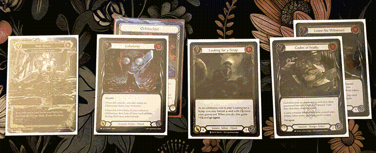An example Slippy hand: Sink, Lobotomy, LFAS, and Codex of Frailty.
