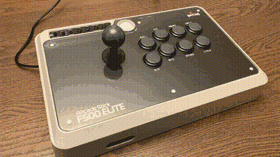 One of my Mayflash F500 Elite joysticks.