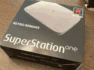 The SuperStation One packaging.
